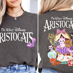 The Walt Disney Aristocats Shirt, Disney Cats Sweatshirt, Disney Cheshire Cat Sweater, Magic Kingdom T-Shirt, Animal Kingdom Sweatshirt