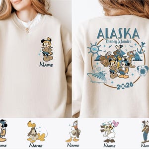Disney Alaska Cruise Shirt, Mickey And Friends Cruise Shirt, Alaska Wonder Cruise Shirt, Disney Family Matching Tee, Disney Alaska Shirt