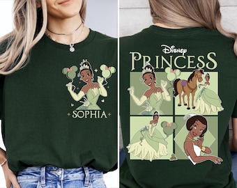 Disney Princess Tiana Sweatshirt, Princess Tiana Sweater, The Princess And The Frog Tee, WDW Girls Trip T-Shirt, Magic Kingdom Sweatshirt
