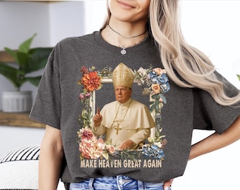 Make Vatican Great Again T-Shirt, Donald Trump New Pope Shirt, Trump Papa Hoodie, Funny Trump Shirt, Pope Election Tee, Republican Trump Tee