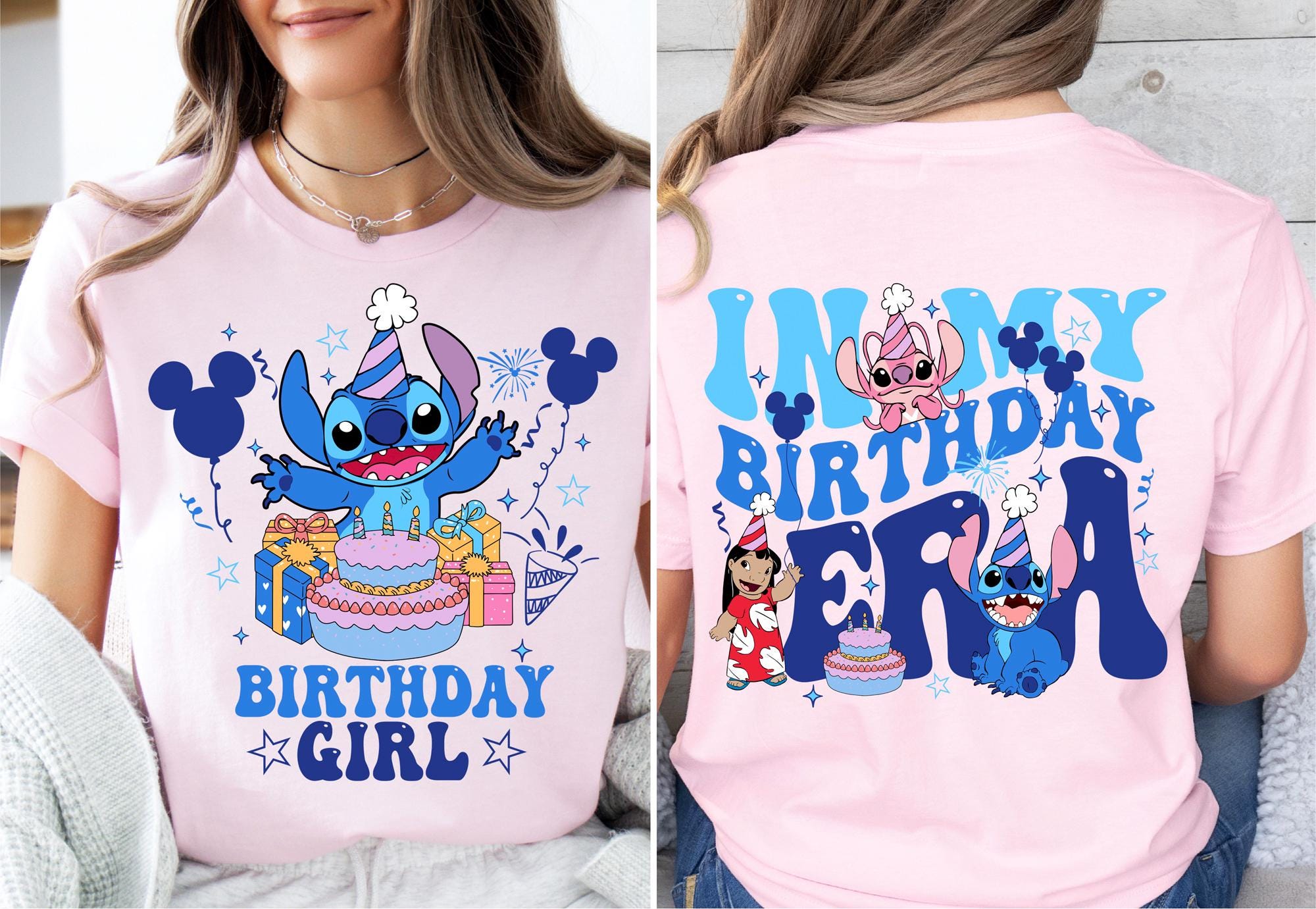 In My Birthday Era Stitch Shirt, Stitch Birthday Girl Sweatshirt, Disneyland Birthday Trip Shirt, Birthday Party Sweater, Lilo & Stitch Tee