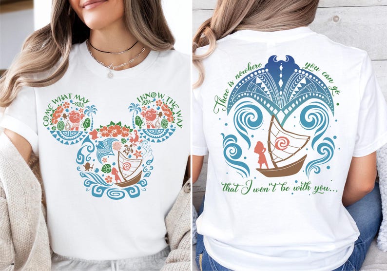 Disney Moana Shirt, Come What May I Know The Way Tee, Disney Adventure Sweater, WDW Trip Sweatshirt, Mickey Mouse Ears Moana T-Shirt