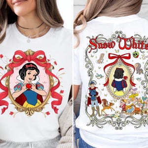 Snow White and the Seven Dwarfs Shirt, Disney Snow White Shirt, Princess Snow White Gift, Disney Girls Trip Tee, Princess Snow White Trip
