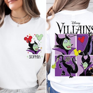 Disney Maleficent T-Shirt, Disney Villains Sweater, Villain Maleficent Shirt, Matching Bad Girls Tee, Disney Sleeping Beauty Sweatshirt