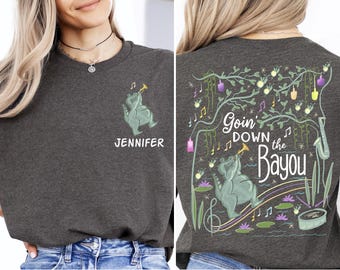 Goin' Down the Bayou Shirt, Bayou Adventure Ride T-Shirt, Princess and the Frog Tee, Magic Kingdom Sweater, WDW Trip Sweatshirt