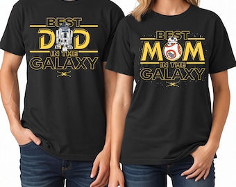 Star Wars Mom Dad Shirt, Family Matching Tee, Disney Star Wars Sweater, Galaxy's Edge Sweatshirt, Star Wars Family Shirt, Disney Family Tee