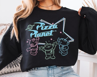 Toy Story Pizza Planet Shirt, Alien Pizza Planet Sweater, Disney Toy Story T-Shirt, WDW Trip 2026 Sweatshirt, Magic Kingdom Sweater