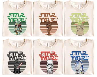 Star Wars Disney-shirt, Galaxy's Edge-sweatshirt, Star Wars Darth Vader-trui, WDW Trip-trui, Magic Kingdom T-shirt, Mandalorian-shirt