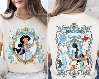 Dinsey Princess Jasmine Shirt, Disney Jasmine Shirt, Princess Jasmine Gift, Disney Girls Trip Shirt, Princess Jasmine Tee, Alladin Jasmine