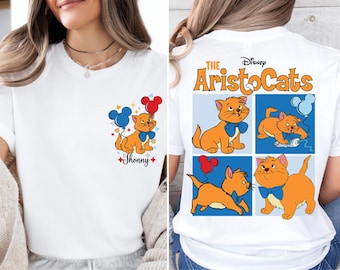 Maglietta Aristogatti Toulouse, Maglietta Disney Aristogatti, Felpa Disney Gatti, Maglione Animal Kingdom, Maglietta Disney per amanti dei gatti, Regalo Disney