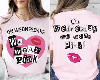 On Wednesdays We Wear Pink Sweatshirt, Breast Cancer Awareness Tee, Cancer Survivor Sweater, Pink Wednesday T-Shirt, Pink Awareness Shirt
