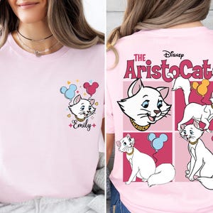 Camiseta Disney The Aristocats, Moletom Disney Cats, Camiseta Aristocats Marie, Suéter Animal Kingdom, Camiseta Disney Cat Lover, Presente Disney