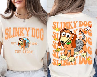 Disney Slinky Dog Shirt, Toy Story Slinky T-Shirt, Disney Dog Lover Sweater, Pixar Slinky Dog Tee, WDW Family Trip Shirt, Magic Kingdom Tee