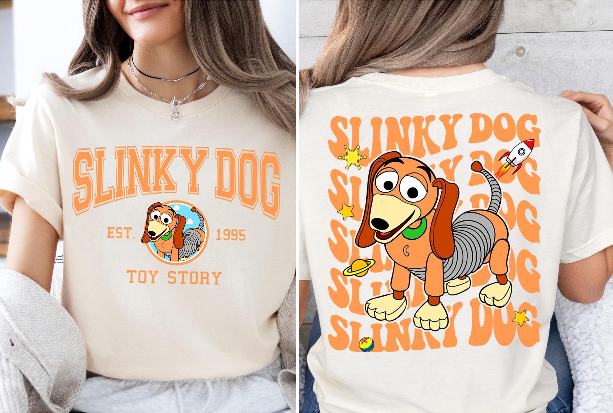 Twin Slinky Dog Costume UK