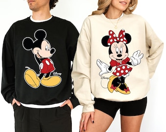 Disney Mickey and Minnie Shirt, Disney Couple Sweatshirt, WDW Trip Sweater, Magic Kingdom Tee, Couple Matching T-Shirt, Disney Family Shirt