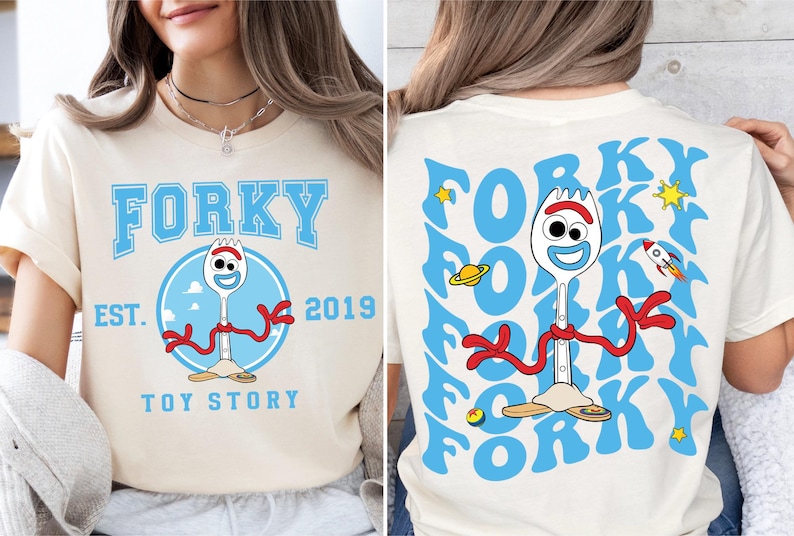 Toy Story Forky Est. 1995 Shirt, Disney Toy Story Forky Sweater, Pixar Forky Happy Face Sweatshirt, Disney Pixar Fest Tee, Magic Kingdom Tee