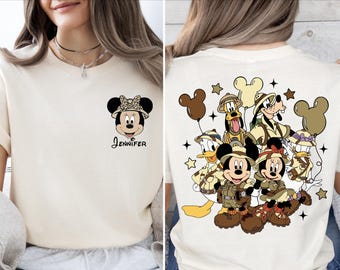 Mickey&Co Safari Shirt, Disney Wild T-Shirt, WDW Safari Trip Tee, Animal Kingdom Sweatshirt, Disney Safari Mode Sweater, Disney Safari Shirt