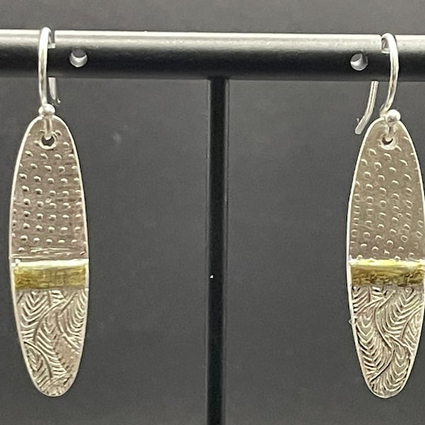 Fine Silver Earrings Etsy