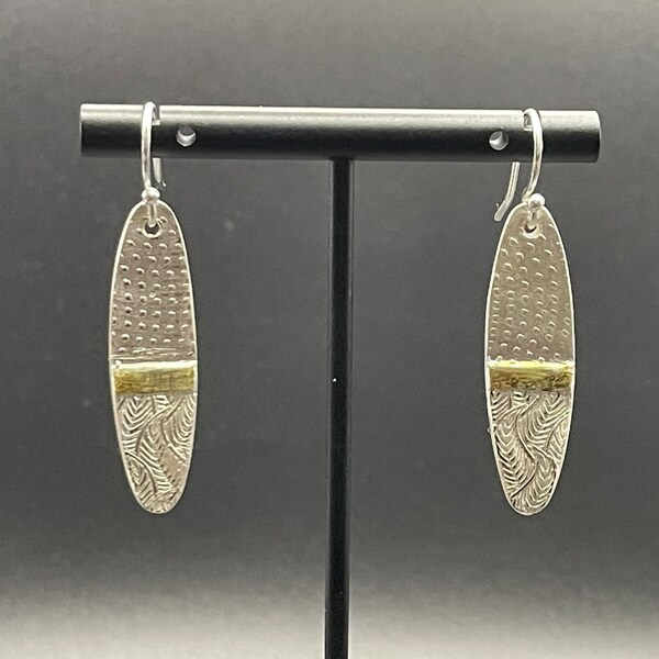Fine Silver Earrings Etsy