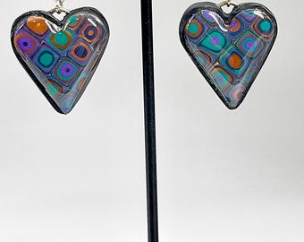 Handmade Heart Earrings