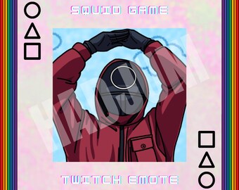 Squid Emote Game guard for Twitch/Discord