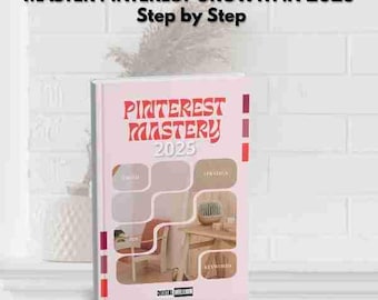 Pinterest Mastery 2025 PLR Bundle | Canva Templates + Marketing Guide