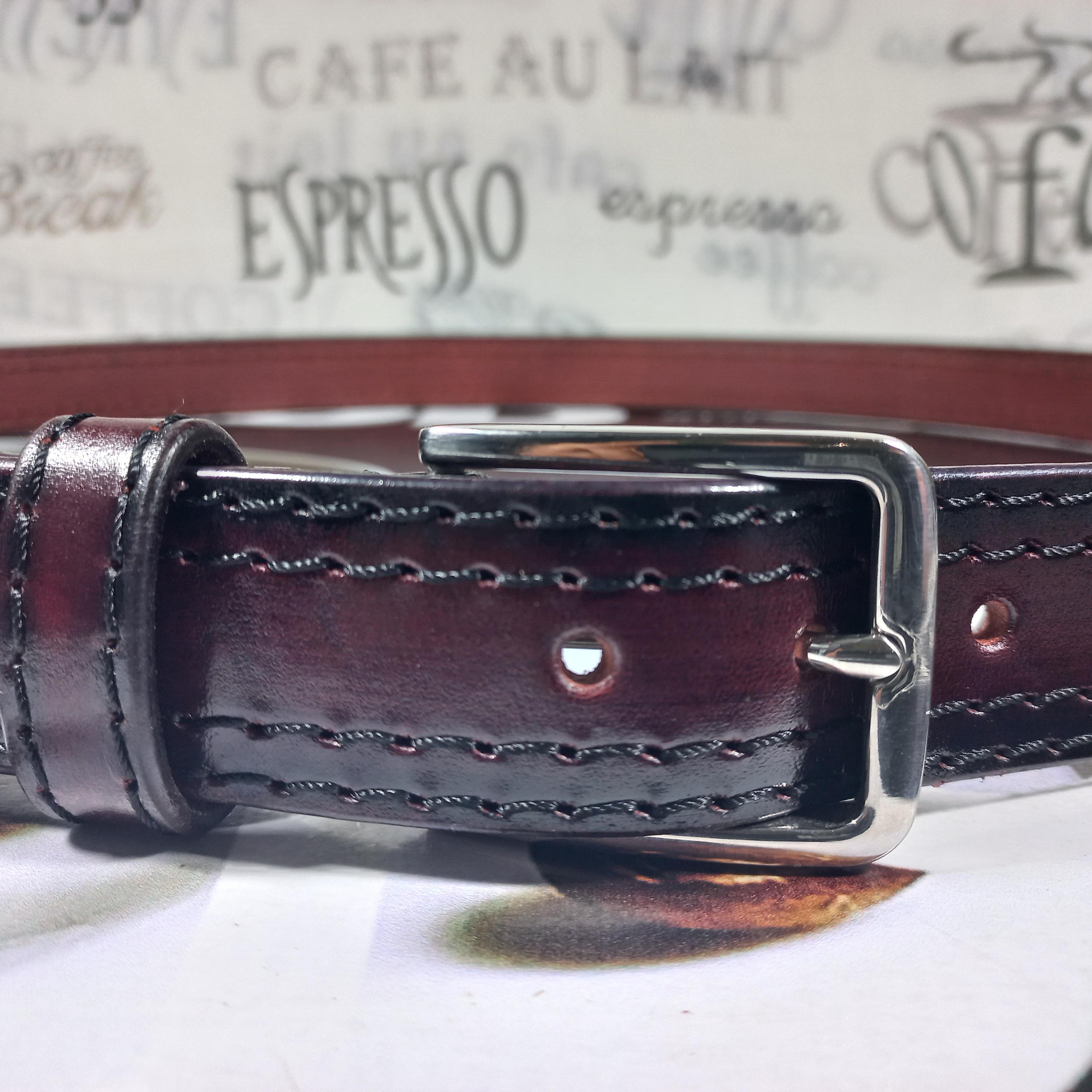 Leather belt.Gift belt.Full Grain Leather Belt.Premium leather belt.Leather belt 1,3".Burgundy Leather belt.Mens leather belt.Womens Belt