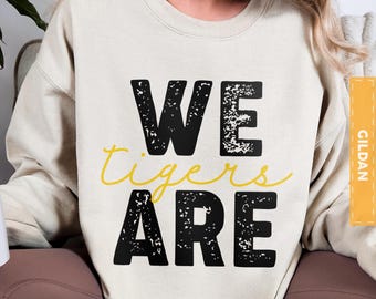 Custom Mascot Sweatshirt, School Spirit Team Shirt