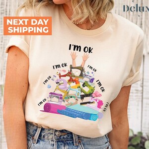 Funny Quilting Shirt, Sewing Machine I'm Ok Shirt, Funny Sewing Shirt, Quilting Lover Shirt, Sewing Lover Shirt, Sewer Shirt, Quilter Shirt