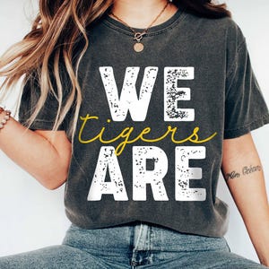 Camiseta de mascota personalizada, camiseta del equipo escolar, camiseta personalizada de la mascota del equipo, camiseta de espíritu escolar, camisetas de equipo a juego, camisetas escolares personalizadas