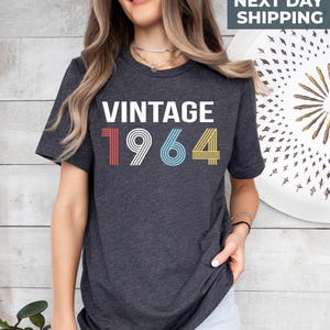 61st Birthday Shirt, Vintage 1964 Shirt, 61st Birthday Gift For Women, 61st Birthday Gift For Men, 61st Birthday Woman, 61st Birthday Friend