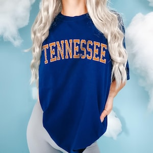 Comfort Colors® Shirt, Tennessee Shirt, Tennessee Vintage, Tennessee Football, Game Day Shirt, Tennessee Travel, Retro Style Shirt immagine 6