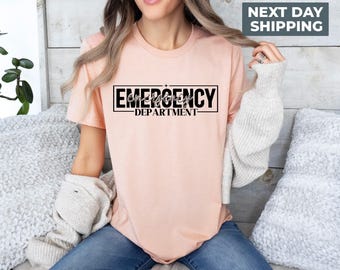 Emergency Department T-Shirt, ED Nurse Tee