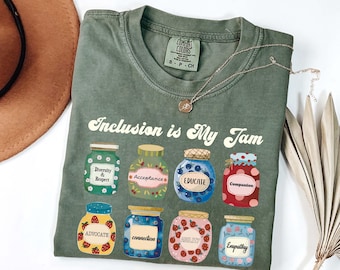 Inclusion Shirt, Neurodiversity Shirt, Inclusion Is My Jam, Special Education Teacher, Autism Awareness, Autism Teacher, Inclusion Teacher