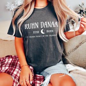 Rhysand T shirt, Bookish Shirt, Sarah J Maas Shirt, Comfort Colors® Shirt, Ruhn Danaan Crescent City Shirt, Book Lover Shirt, ACOTAR Shirt