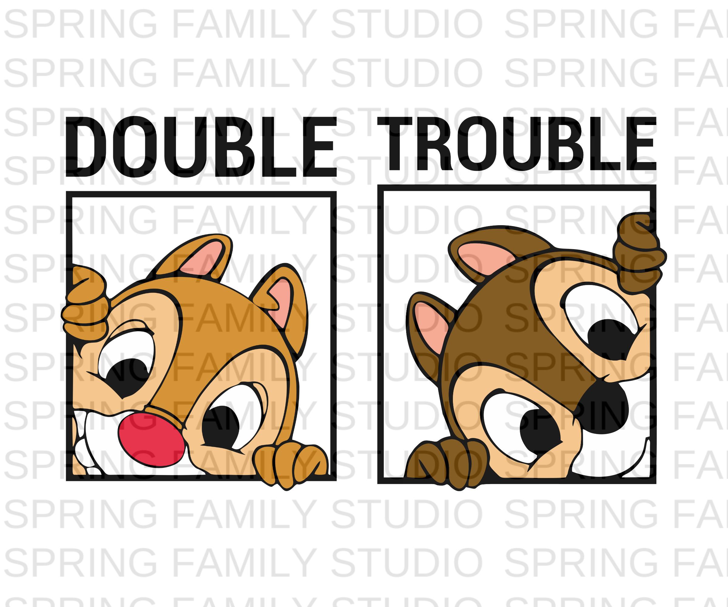 chip and daleページ✩.*˚ Chip and Dale Svg - Etsy