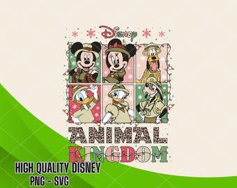 Animal Kingdom Png Svg, Retro Disney Mickey and Friends Png, Disney Mickey Safari Svg, Vintage Safari Mode Png,Sublimation Design,Disneyland