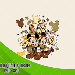 Vintage Mickey Svg Png, Mickey And Friends Png Svg, Vintage Disneyland Png, Disneyworld Png, Disney Family Png, Sublimation Design