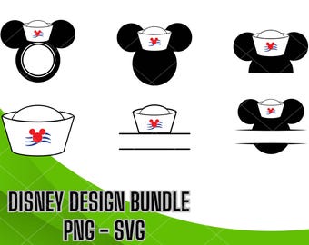 ナースマウス PNG SVG、ドッカーミッキーミニー、クリップアート、デジタルファイル