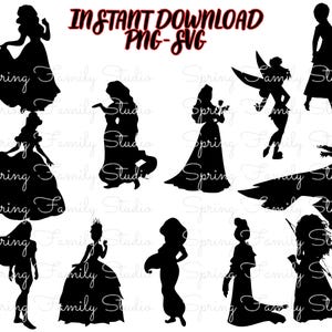 Disneyy Princesses Png, All Princesses Png, Disneey Princess Characters Png, Princess Shirt Design Png, Magic Kingdom Png