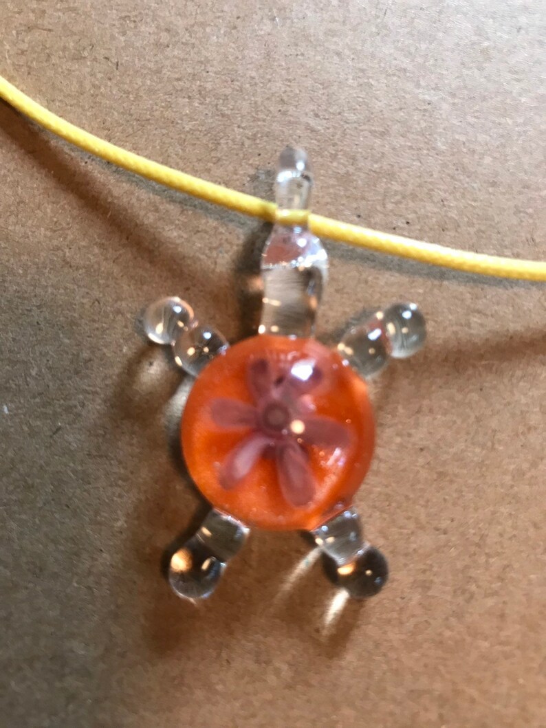 Mini Turtle Pendant Your Choice of Color