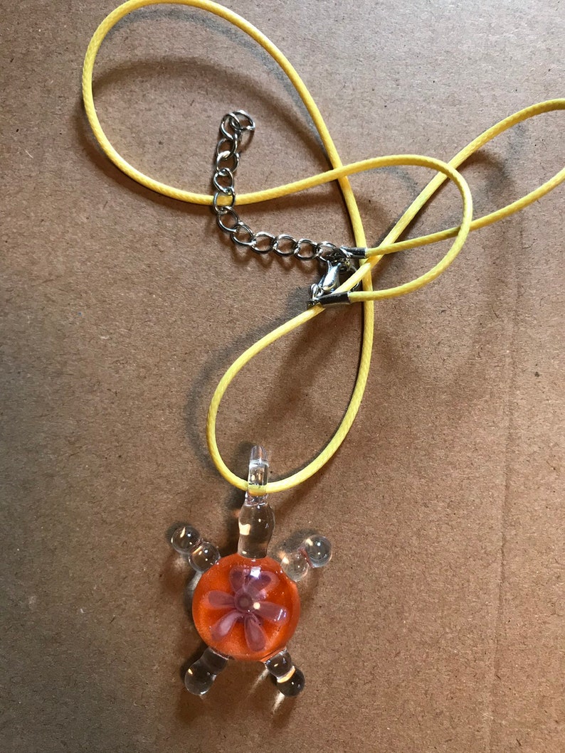 Mini Turtle Pendant Your Choice of Color