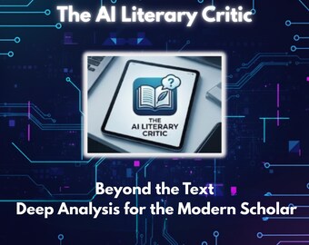 Crítica literaria con IA: Guía de lógica de ensayos y análisis de textos / Manual de escritura en humanidades, Guía de estudio de literatura inglesa, Pensamiento crítico, PDF digital
