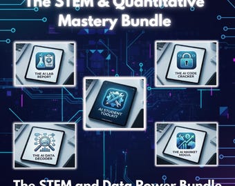 STEM & Coding AI Study Bundle: Data Analysis, Lab Report Guide, Python Debugging and Finance Logic |  Computer Science PDF Guide
