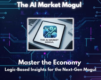 AI Market Mogul: Guía de estudio de negocios y economía / Análisis del mercado financiero, Lógica de casos prácticos de IA, Manual de emprendimiento, PDF digital