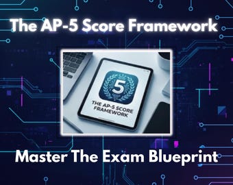 Guía de estudio para el examen AP: Marco y lógica para obtener una puntuación de 5 / Éxito académico en la secundaria, Preparación para el College Board, Estrategia para el examen, Manual digital en PDF