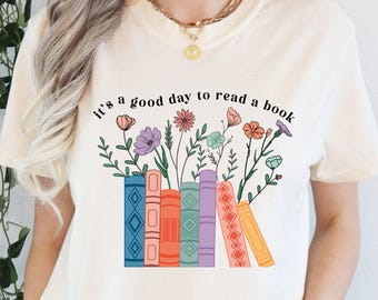 Comfort Colors Reading Book T-Shirt, Back To School Shirt