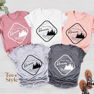 Personalized Family Reunion Shirt, Custom Family Name Shirt, Summer 2025 Shirt, Camper Family Matching Shirts, Road Trip Shirts, Family Tee