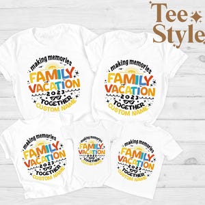Family Vacation 2025 T-shirt, Making Memories Shirt, Family Tshirt, Family Vacation Shirts, Family Matching Shirt, Family Beach Trip Shirt