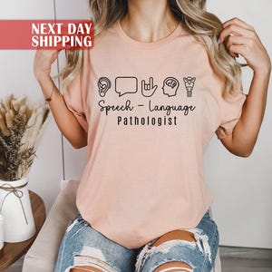 Shirt logopedist, shirt logopedist, shirt logopedist, shirt spraaktaal, shirt SLP verpleegkundige, shirt logopedist, cadeau voor logopedist